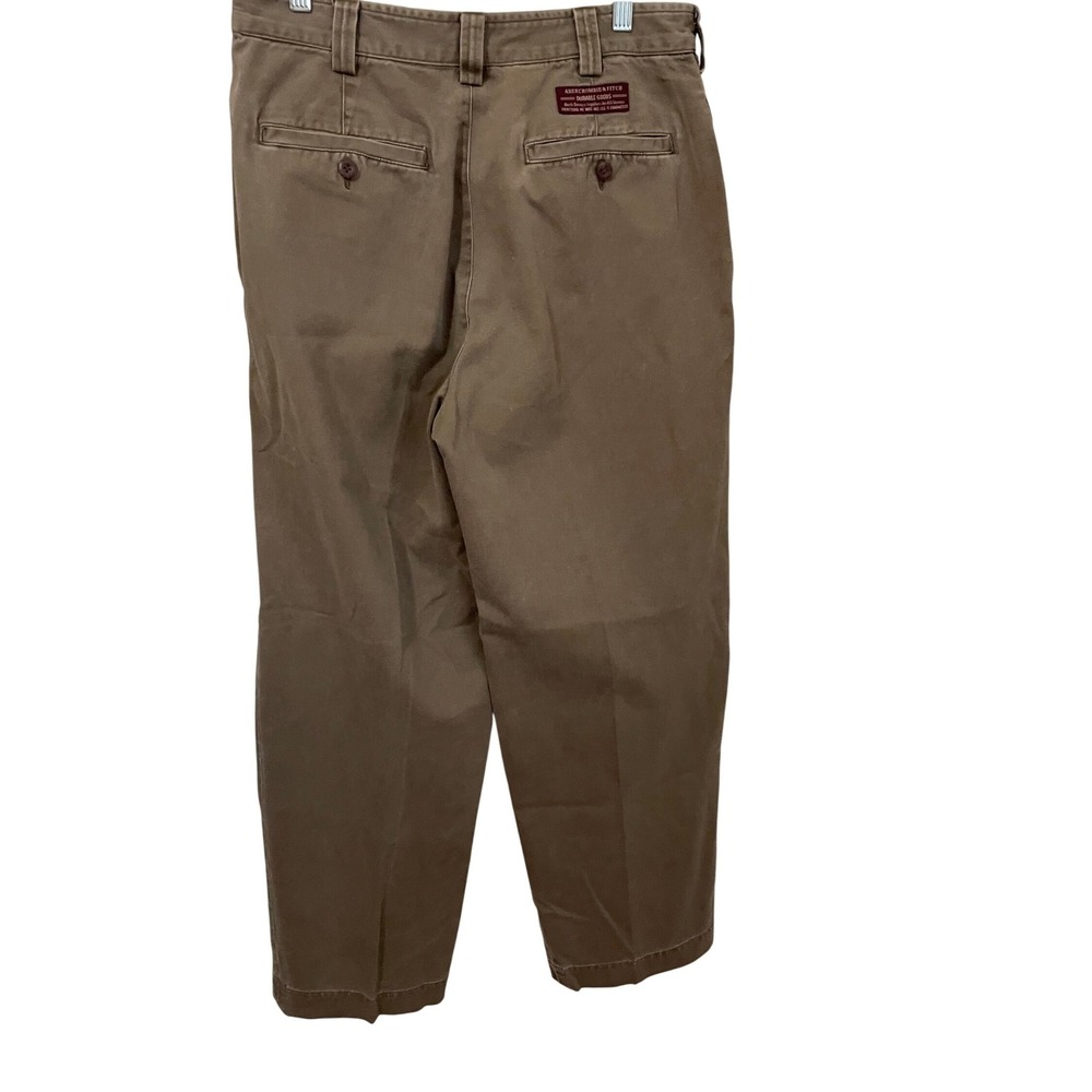 Abercrombie & Fitch Vtg 90s Relaxed Chino Pants Mens 32x30 Actual 32x32 tag